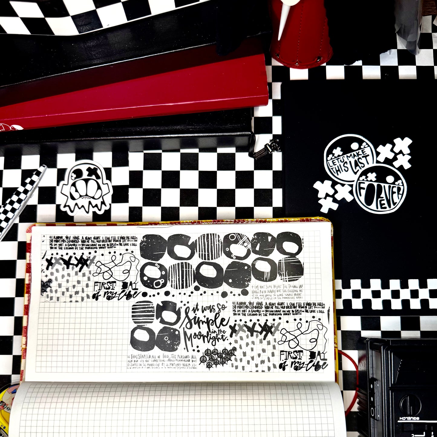 indie chick tessellate x washi bundle