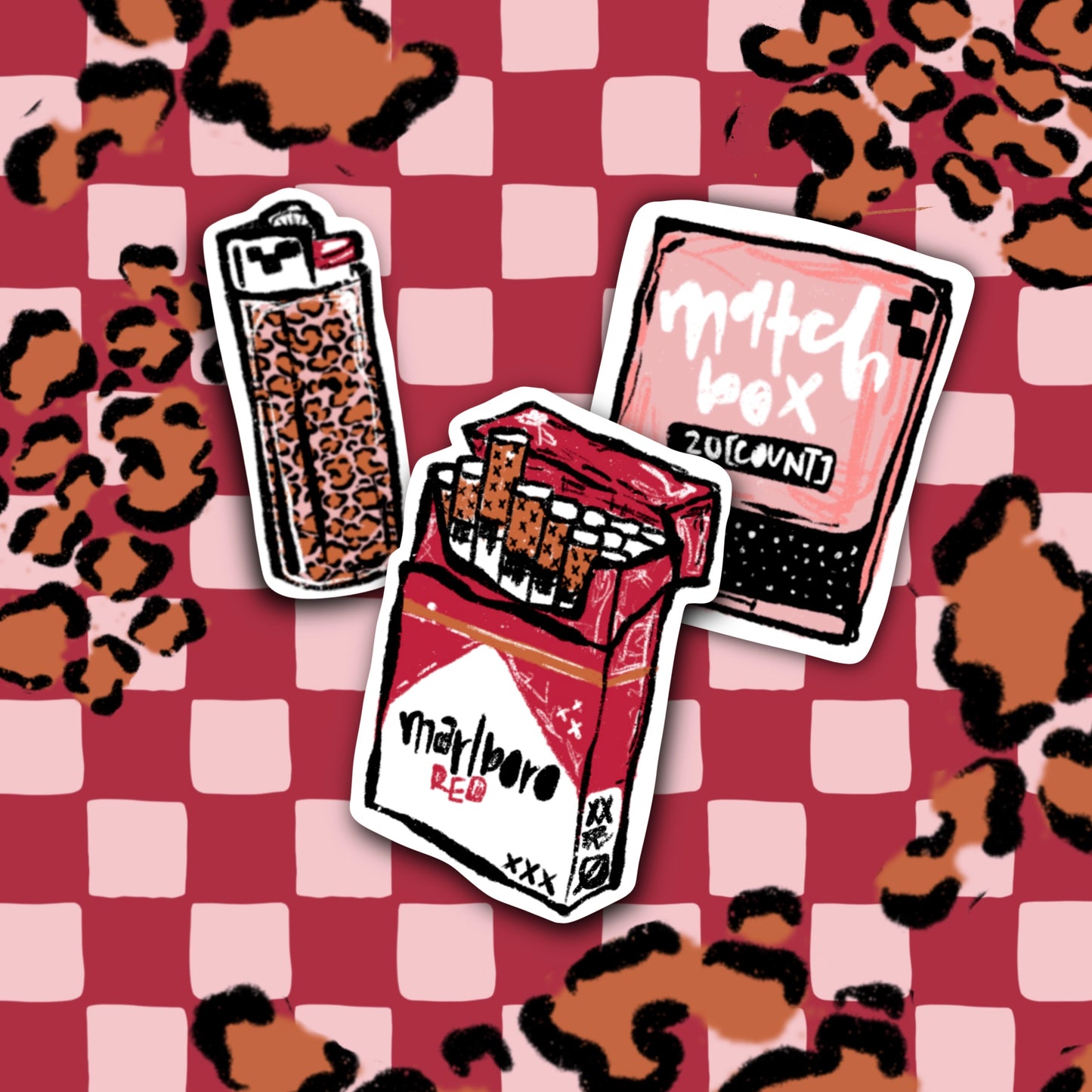 cigarette daydreams die cut bundle