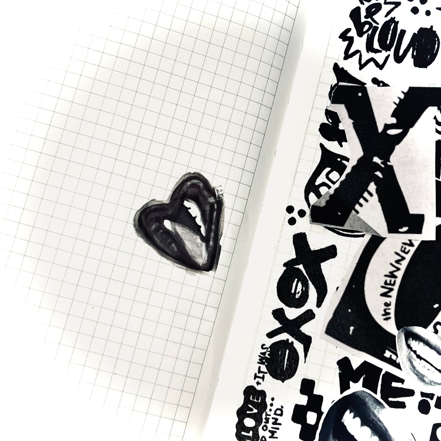 xo lips transfer sticker sheet x cheat day extras