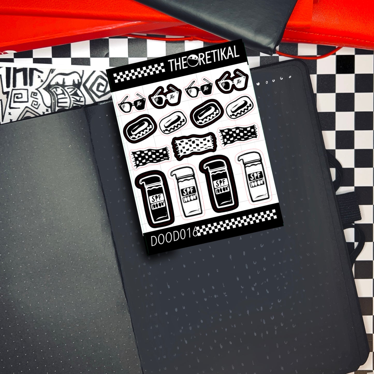 summer items mini sheet.