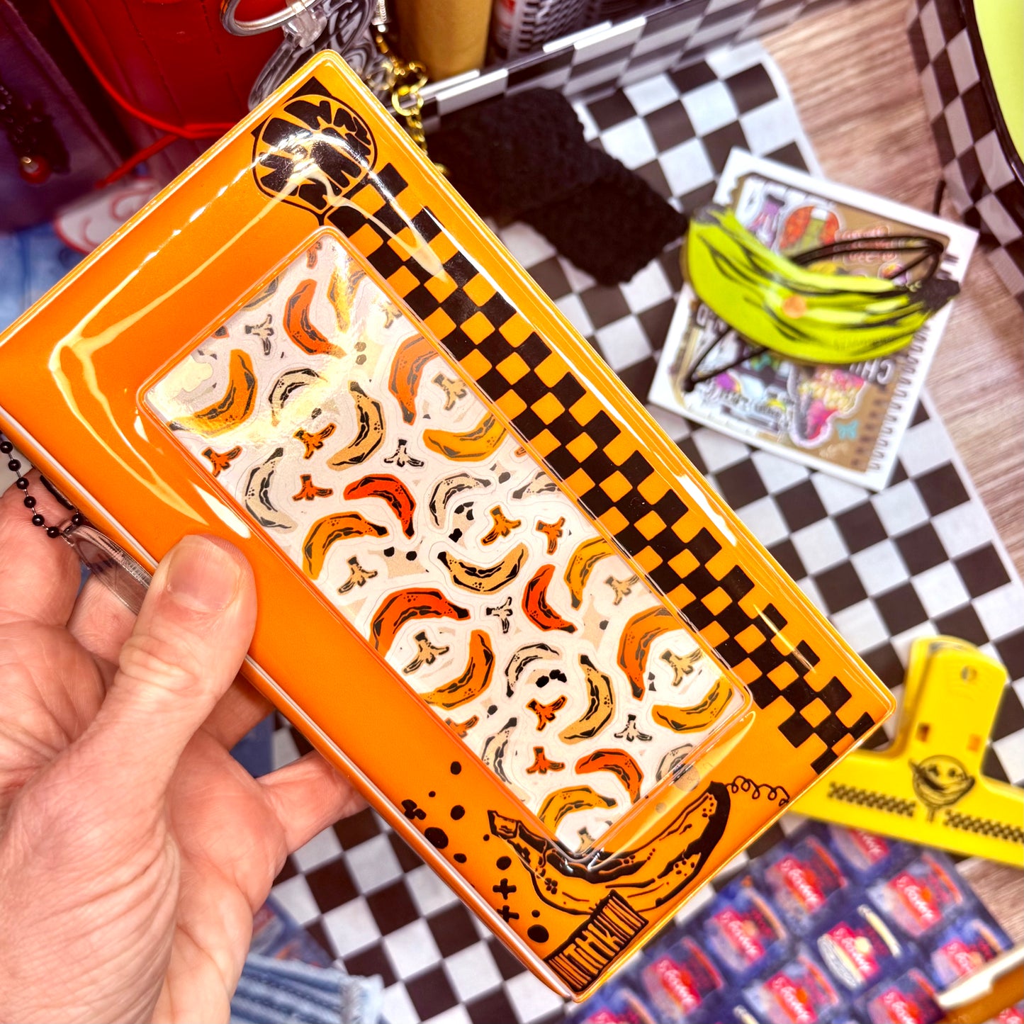 nana x puffer sticker album