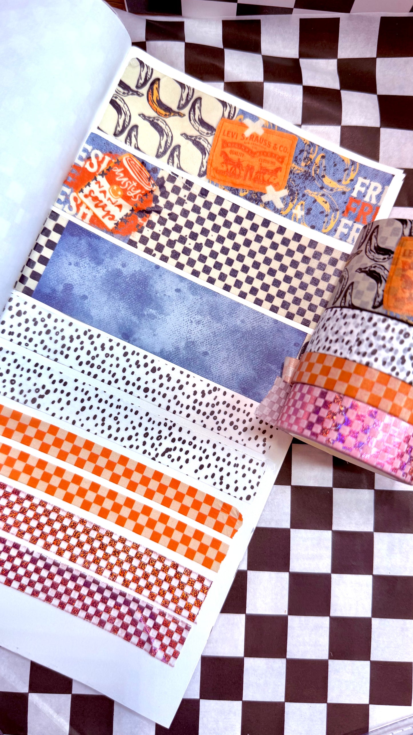 15mm nana spots washi.