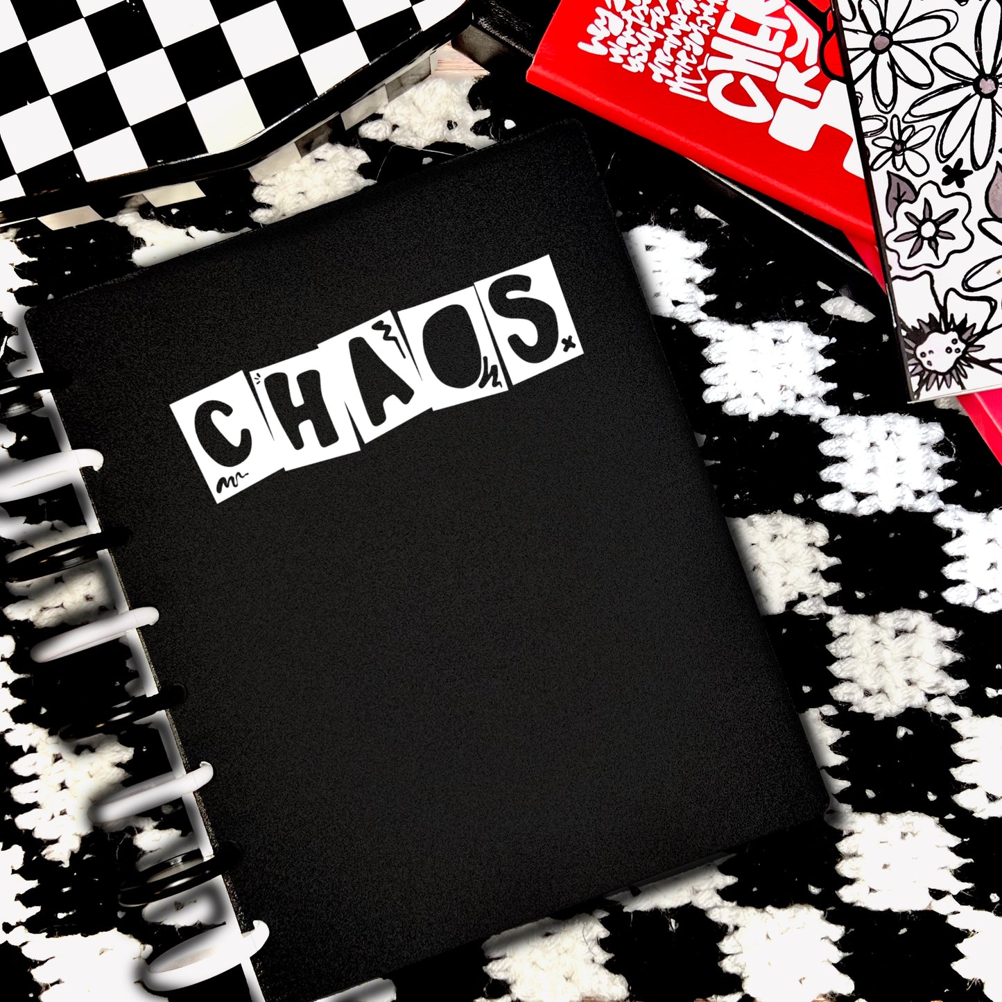 7x9" "CHAOS" A5 cover size disc album + storage options
