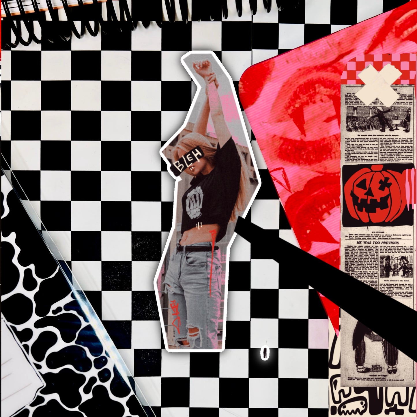 boo x die cut sticker bundle