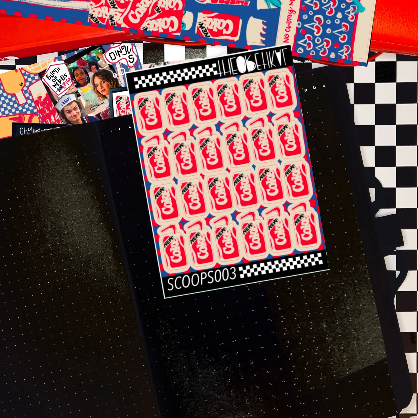 scoops troop x new coke mini sheet