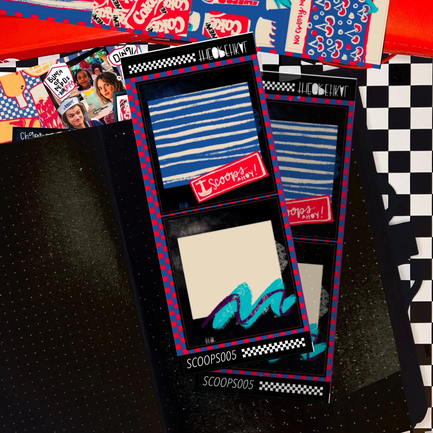 scoops troop x polaroids