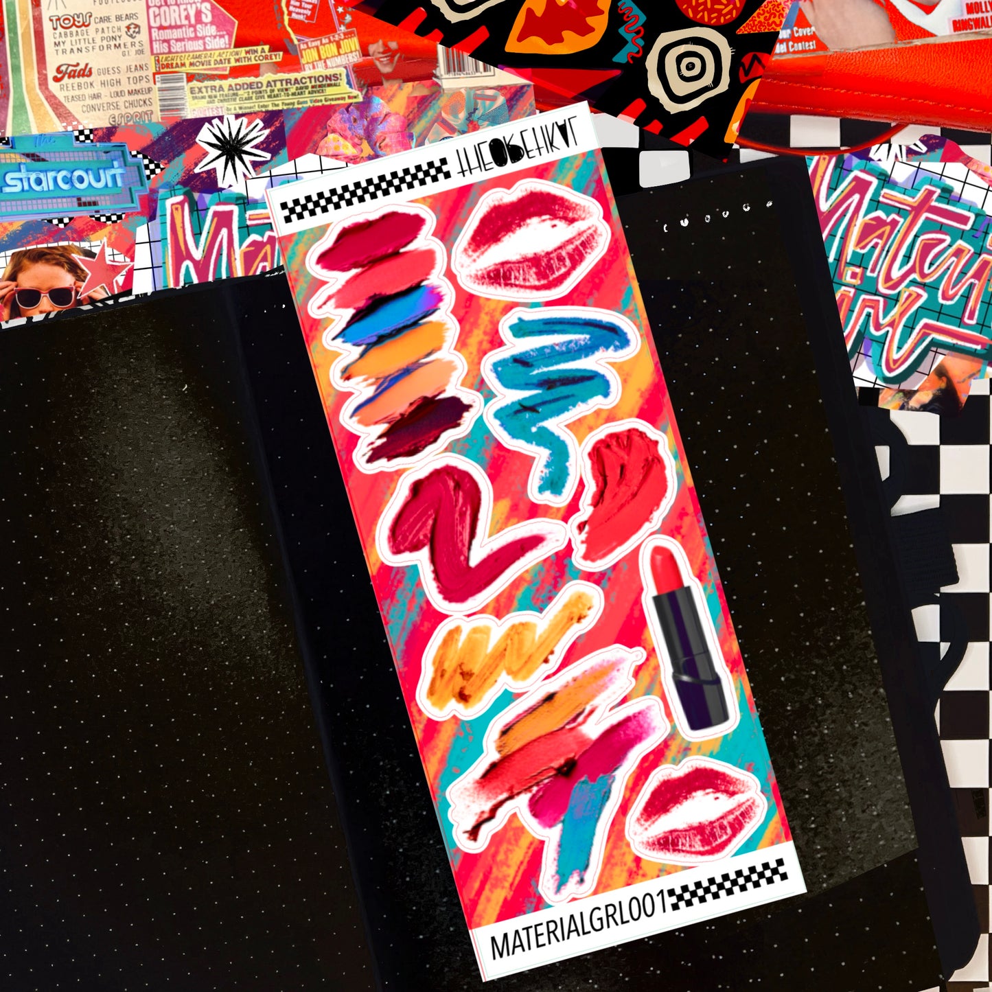 material girl x lipstick