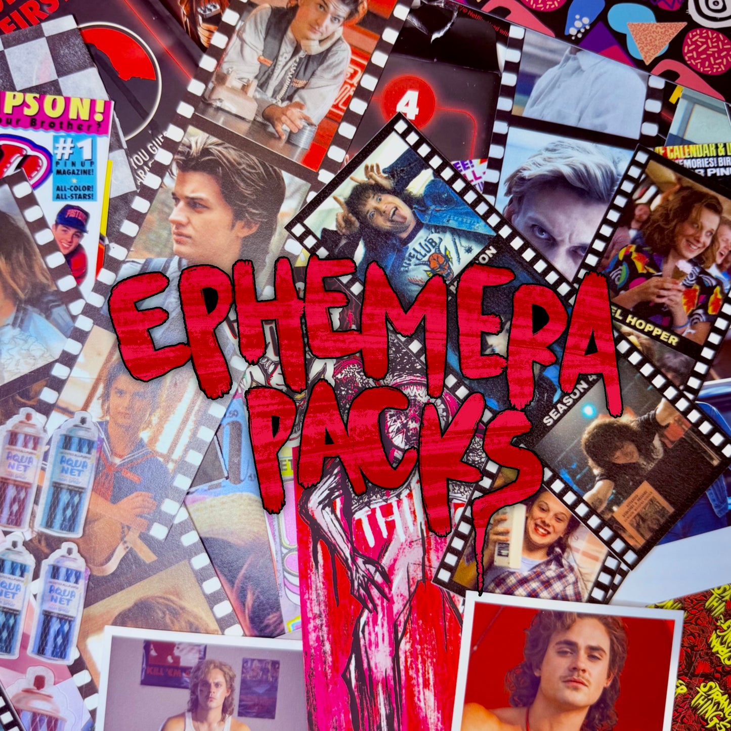 starcourt ephemera packs (please read description)