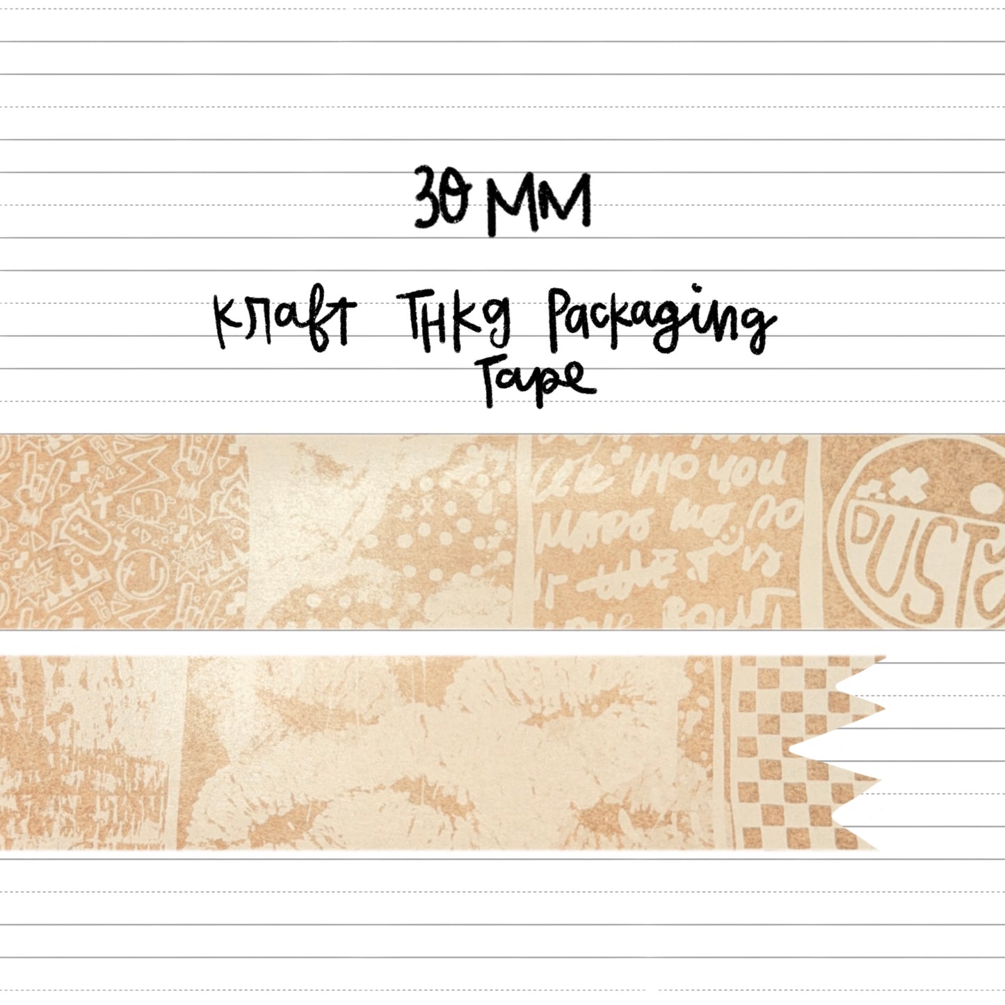 30mm thkg life kraft packaging tape