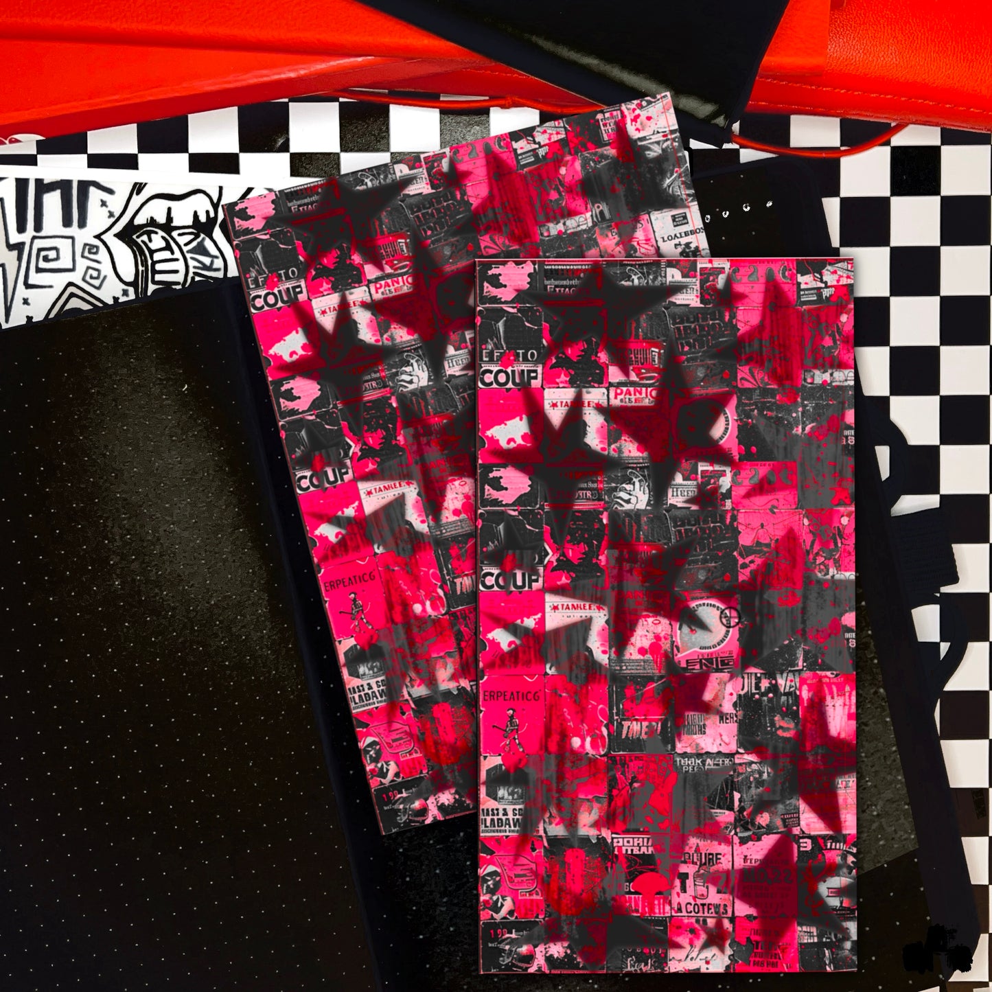 rockstar x starry collage full sheet