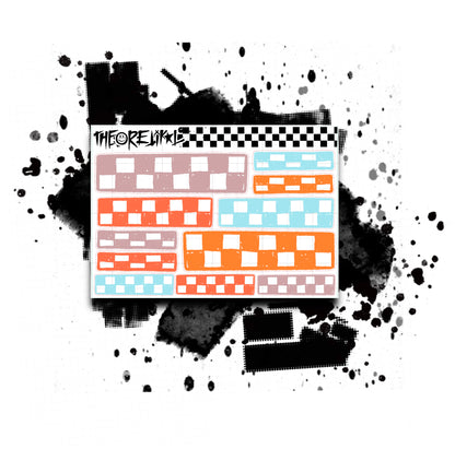 checker doodle. multiple colorways.