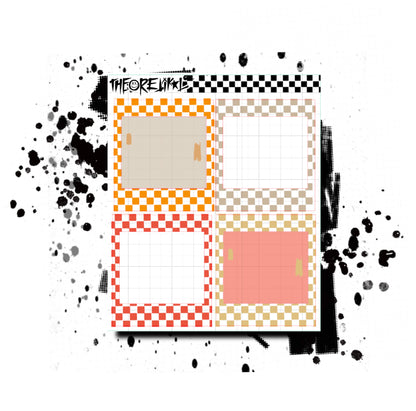 checker polaroids. multiple colorway.