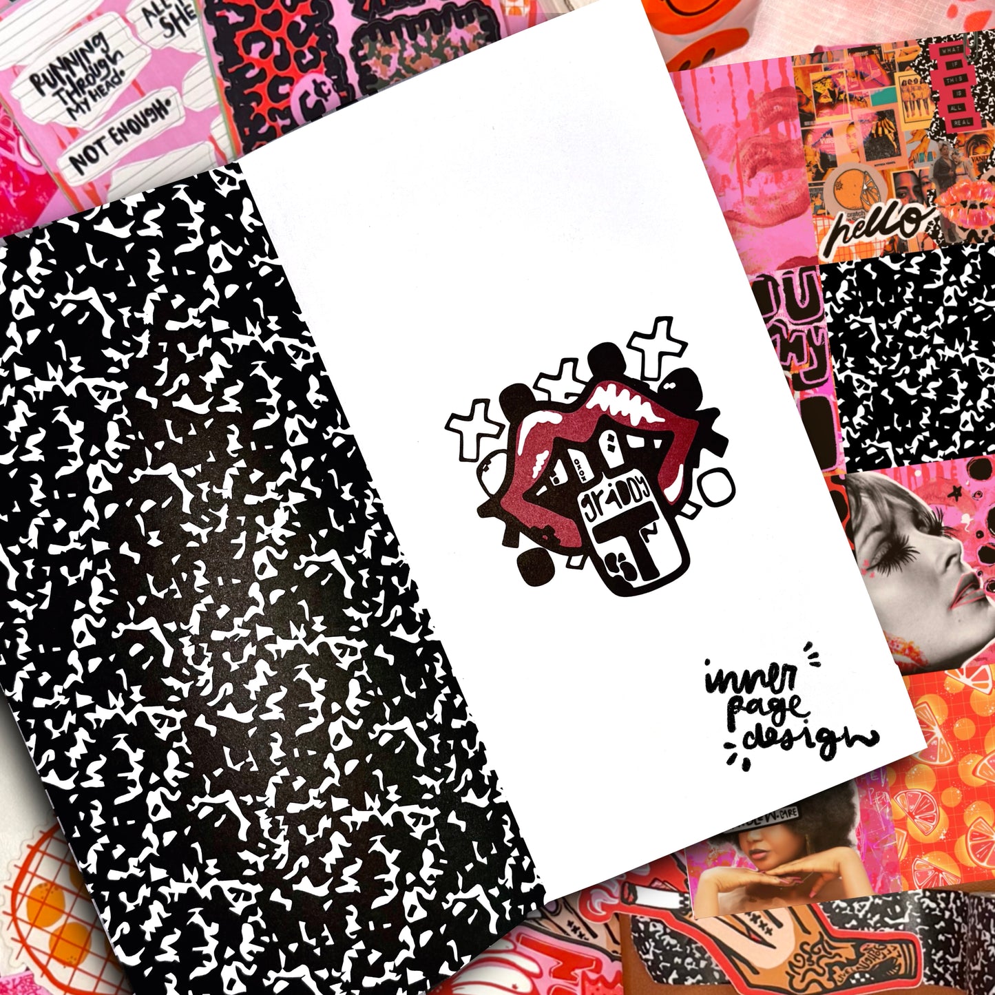snog standard TN grid notebook x 3 month journal series