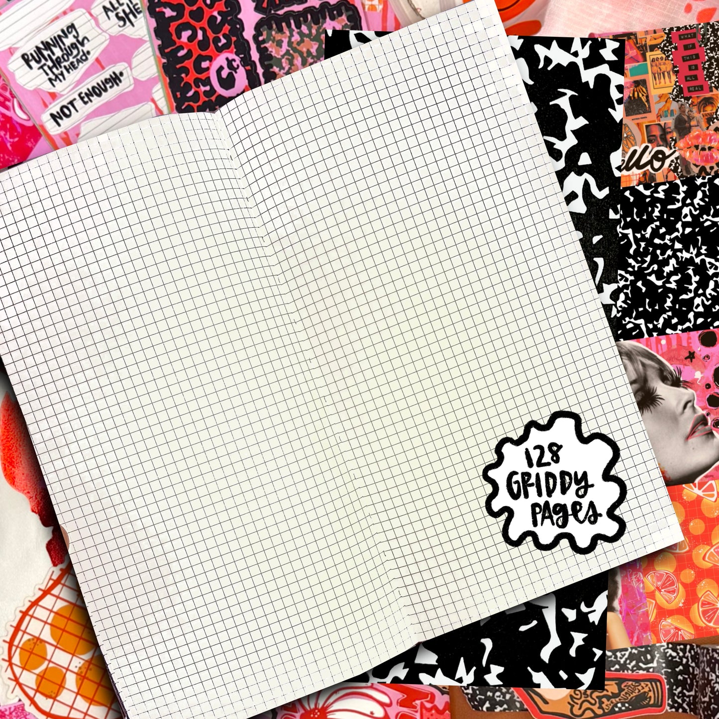 snog standard TN grid notebook x 3 month journal series