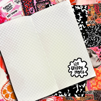 snog standard TN grid notebook x 3 month journal series