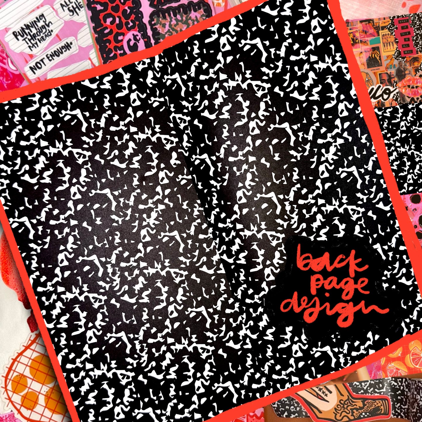 snog standard TN grid notebook x 3 month journal series