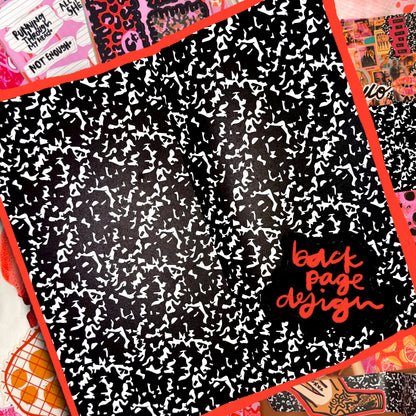 snog standard TN grid notebook x 3 month journal series