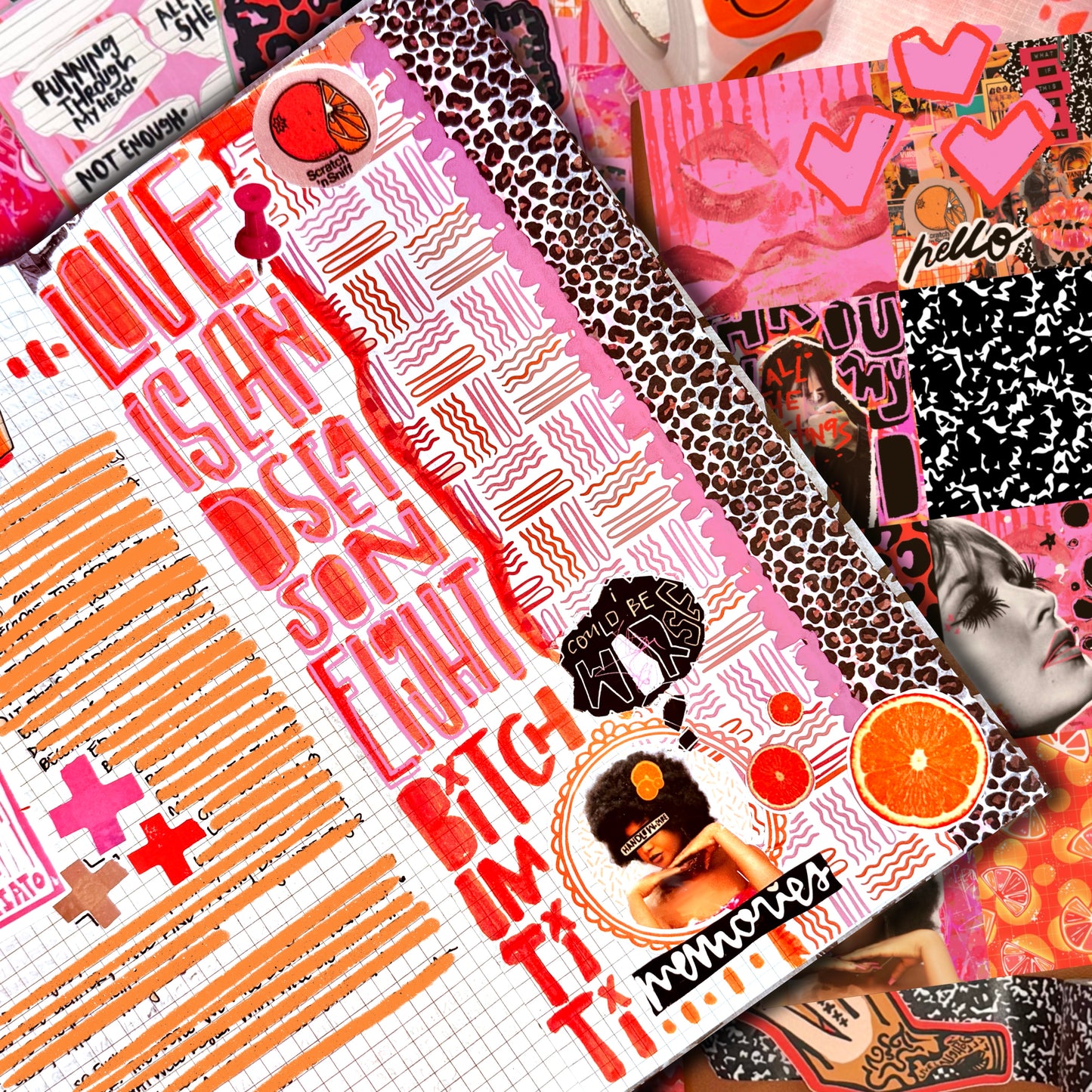 snog standard TN grid notebook x 3 month journal series