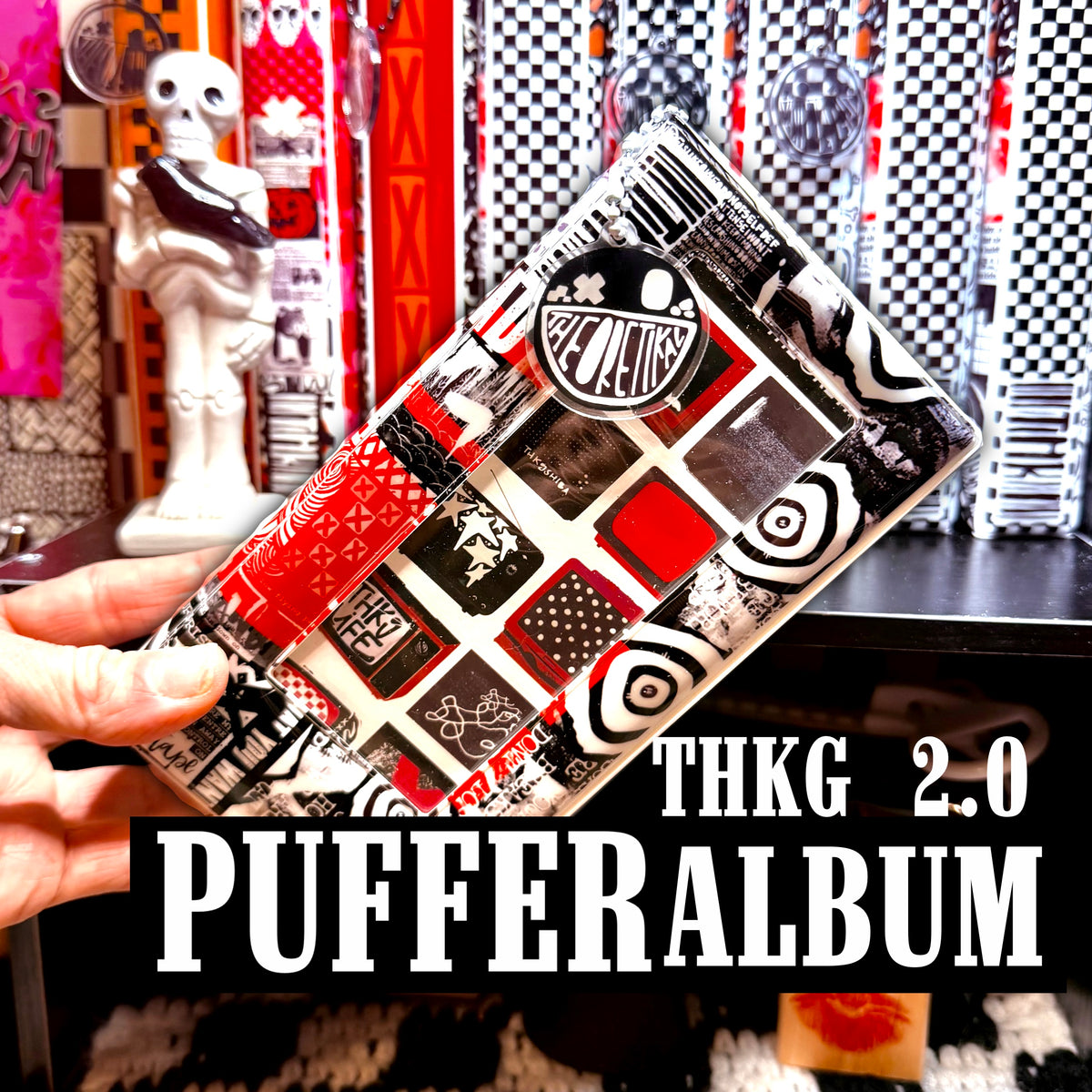 THKG x puffer sticker album