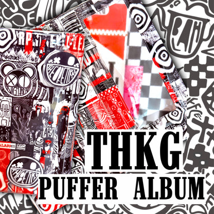 THKG x puffer sticker album