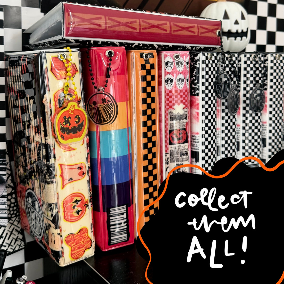 GRIM x puffer sticker album