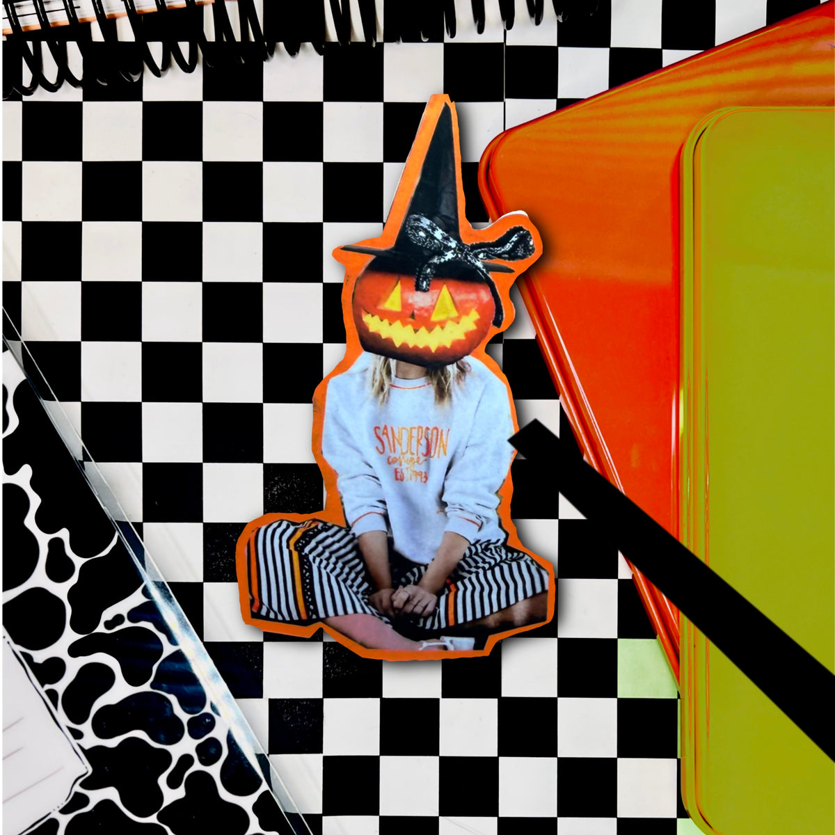 sanderson sister pumpkin head x 2.5" soft matte vinyl
