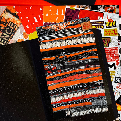 DIGITAL FILES x grim collaged strips