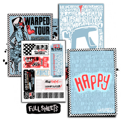 warped posters full sheet.