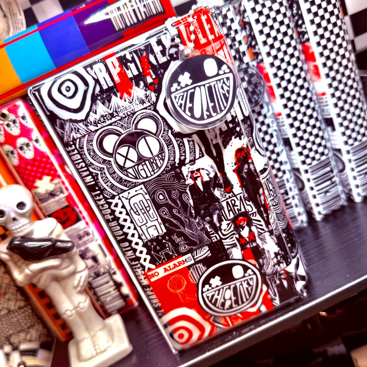THKG x puffer sticker album