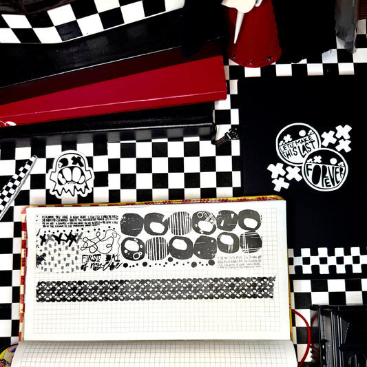 indie chick tessellate x washi bundle