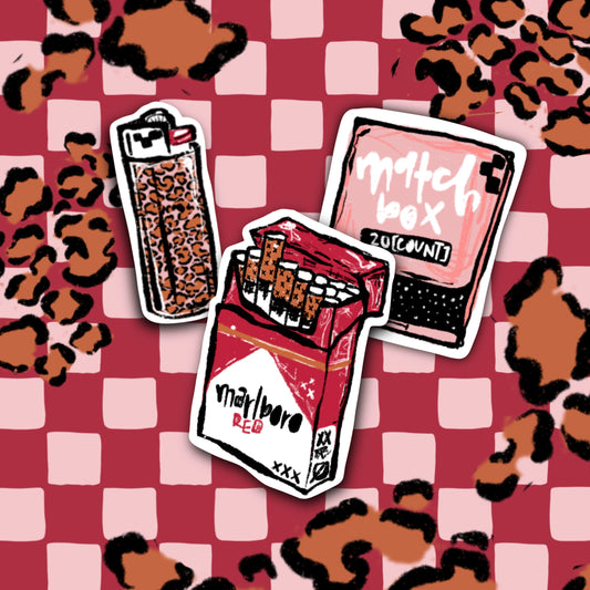 cigarette daydreams die cut bundle