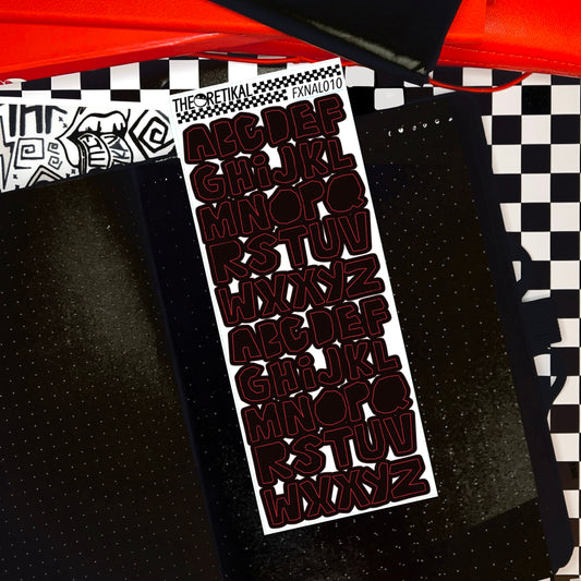 cutout alphabiddies.