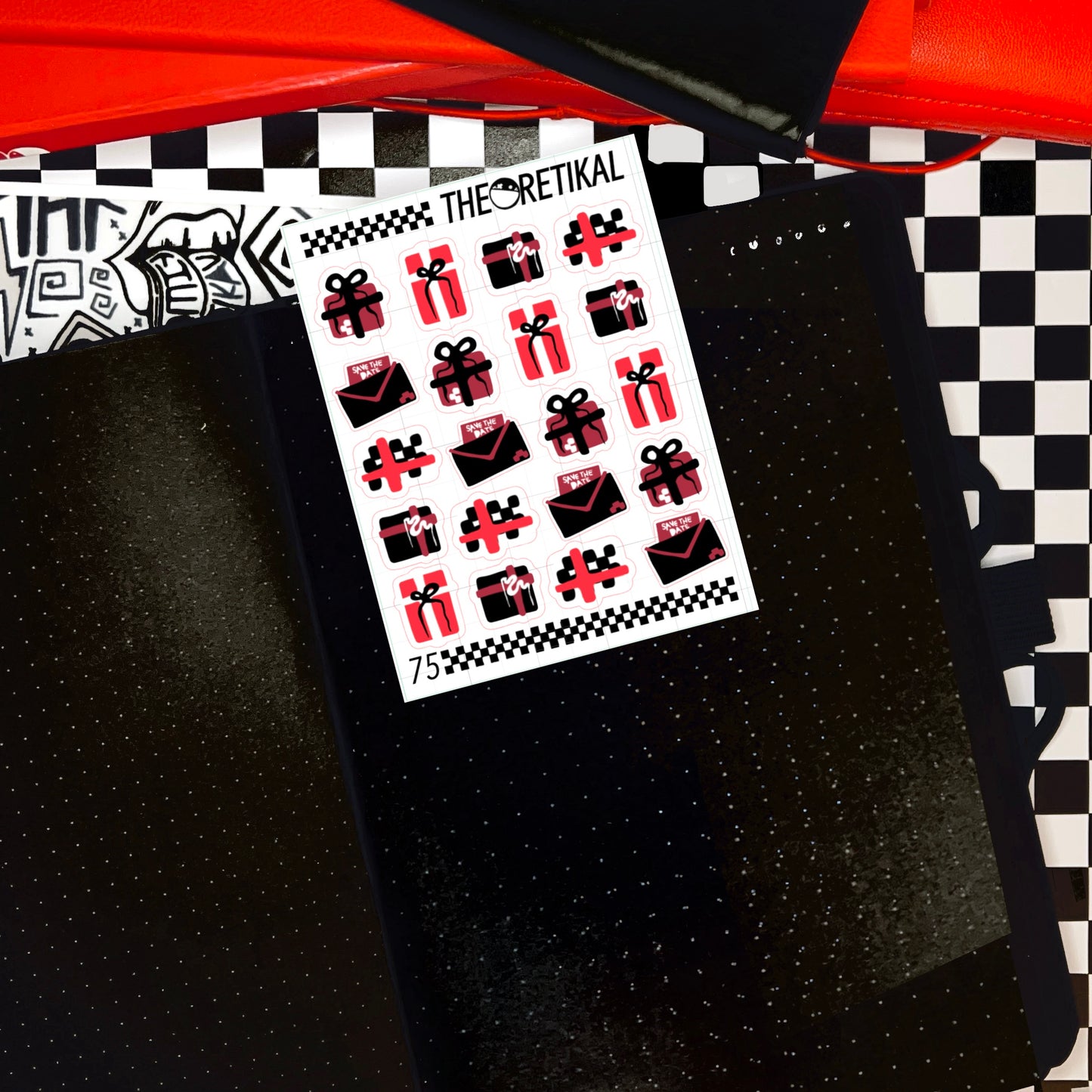 presents mini sheet
