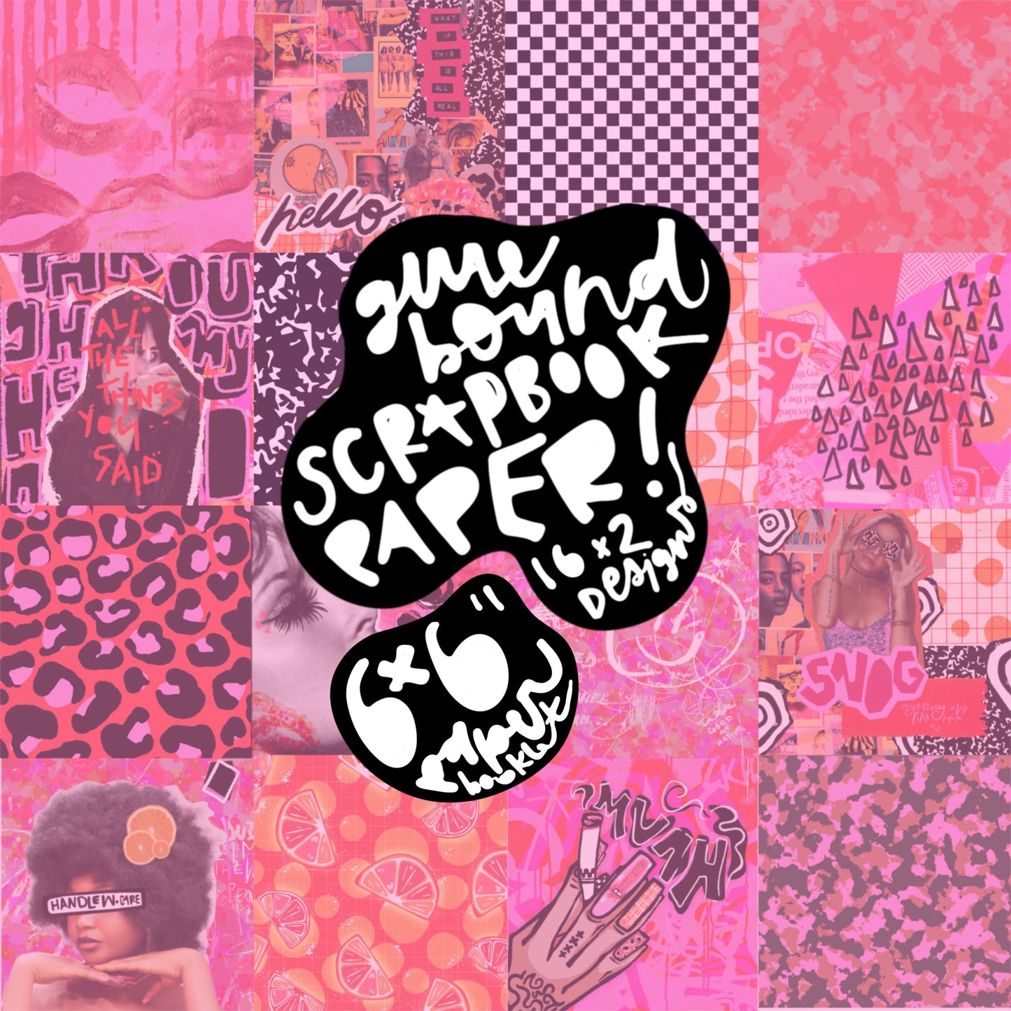 scrap attack! SNOG scrapbooking papers 6x6"