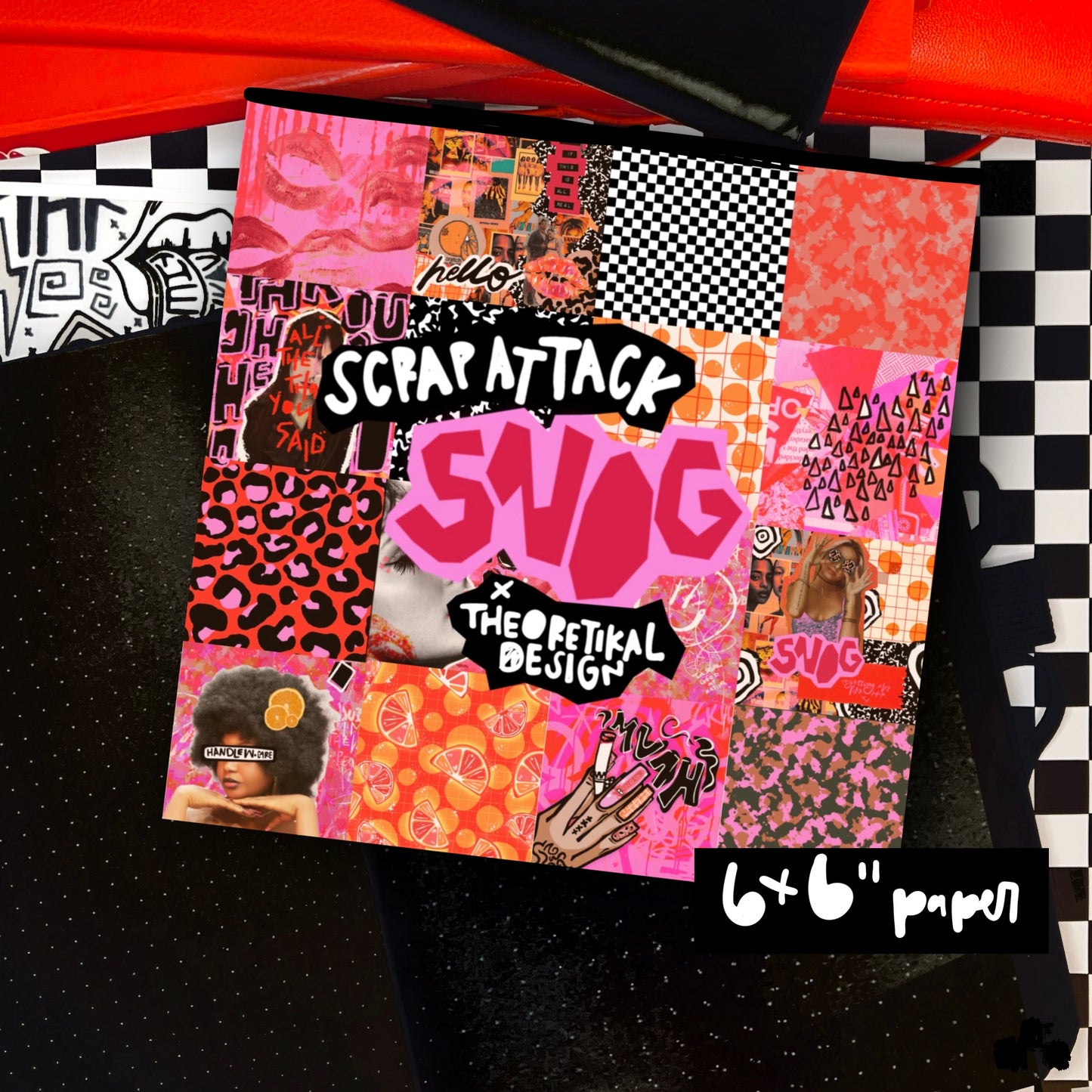 scrap attack! SNOG scrapbooking papers 6x6"