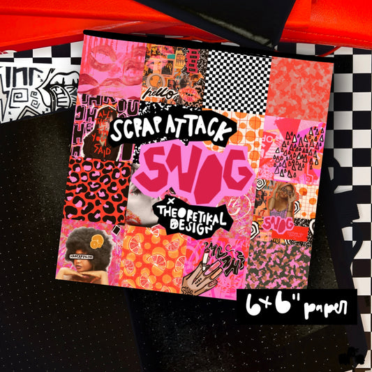 scrap attack! SNOG scrapbooking papers 6x6"