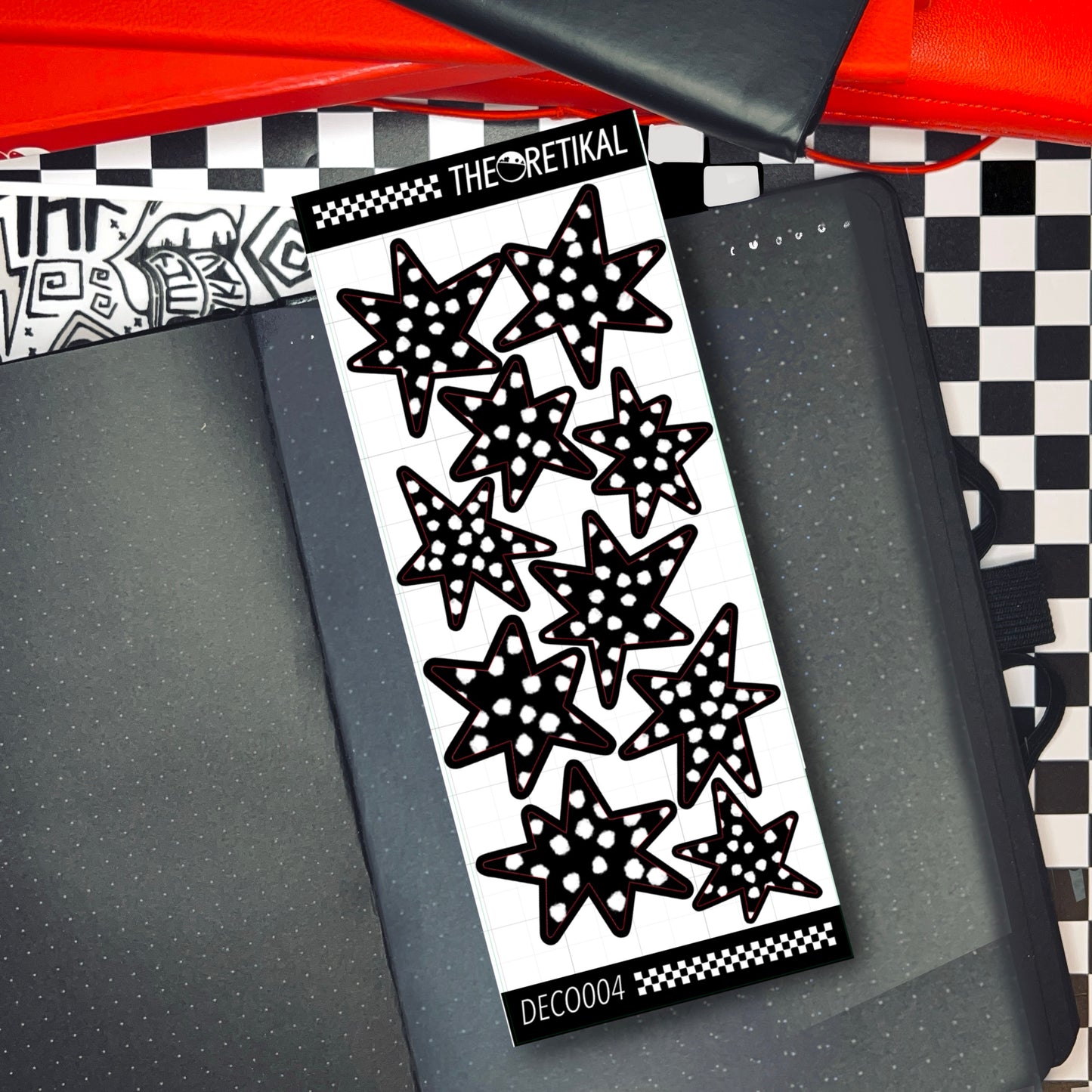 pola dot deco bursts