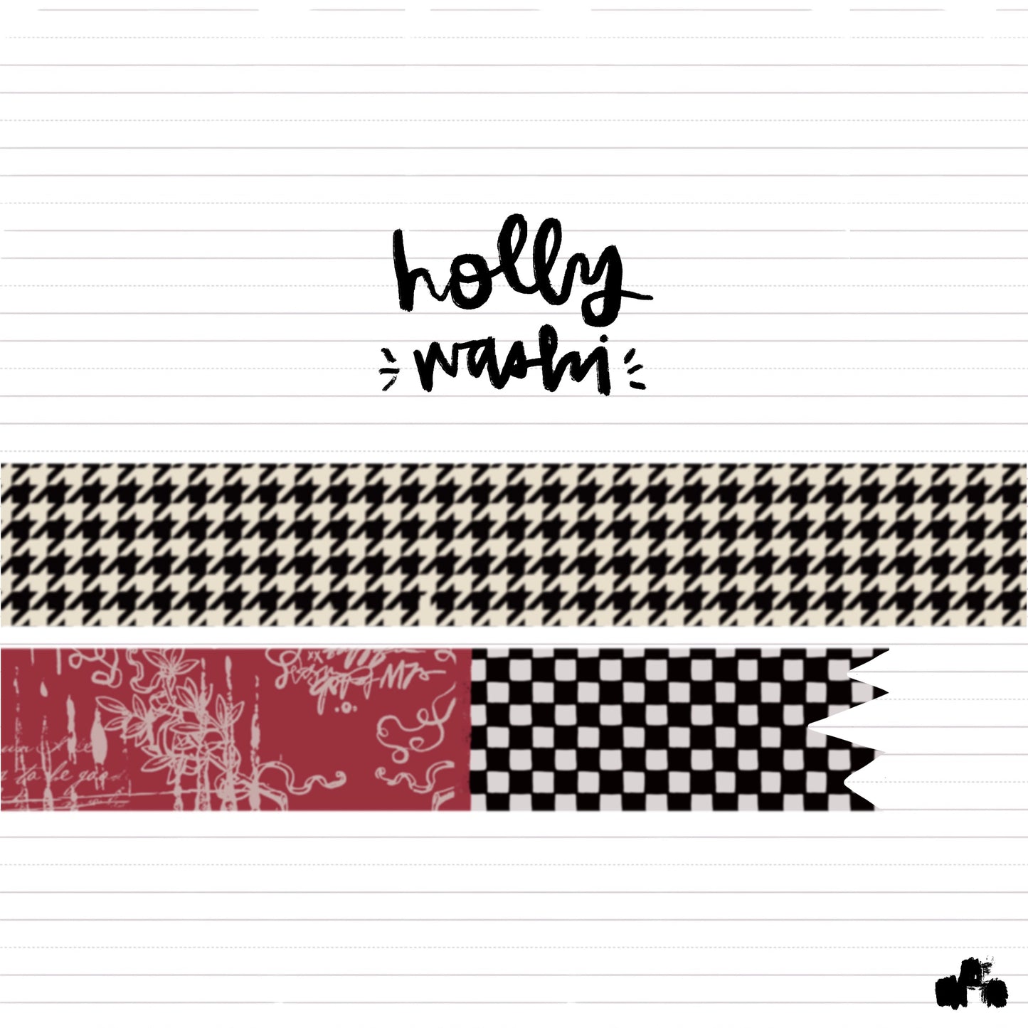 holly x washi bundle