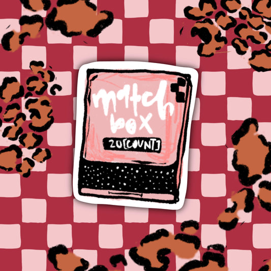 matchbox (count) 20 3" soft matte die cut