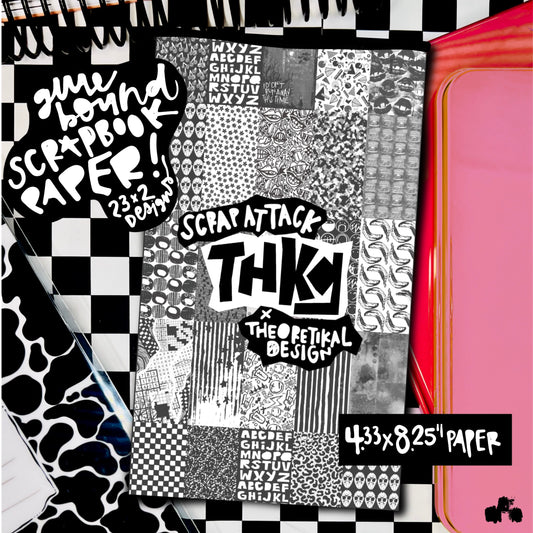scrap attack! THKG scrapbooking papers