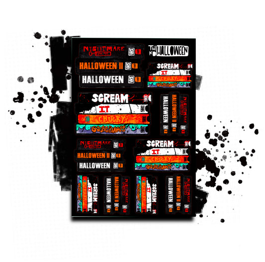 HALLOWEEN x VHS tapes.