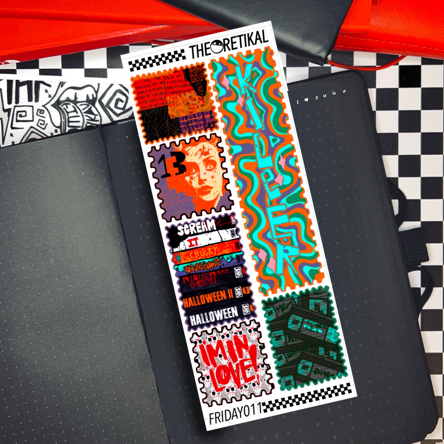 FRIDAY x postage stamps