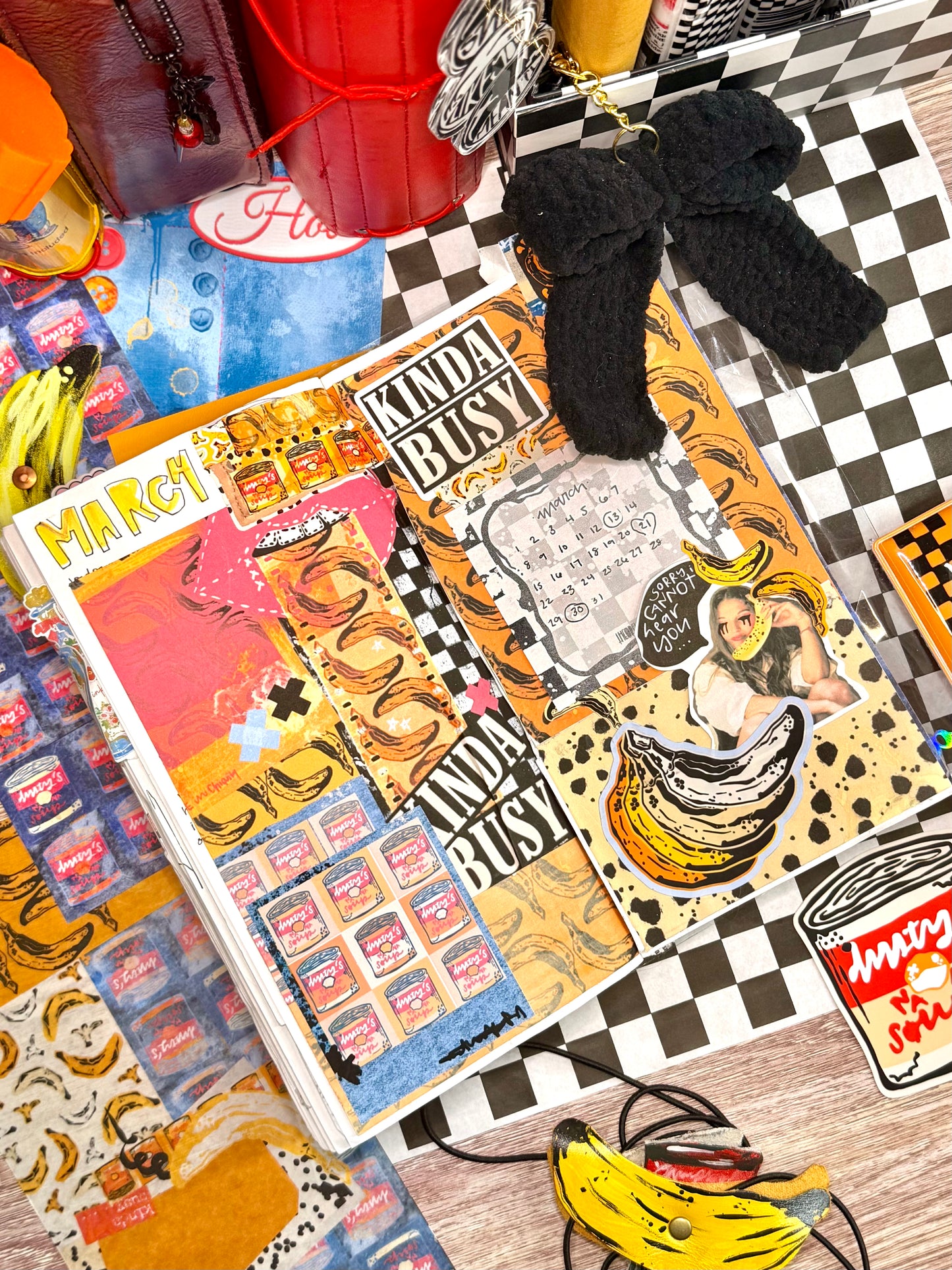 nana standard TN grid notebook x 3 month journal series