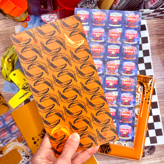 nana double sided chip board. 4.25 x 8.25" standard TN size print.