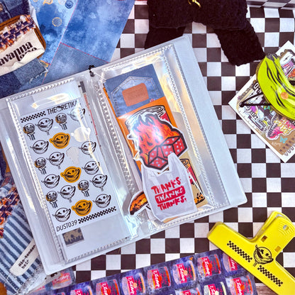 nana x puffer sticker album
