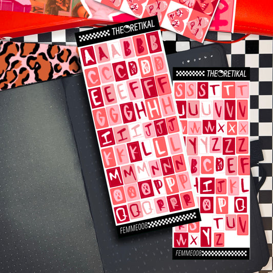 FEMME x alphabets
