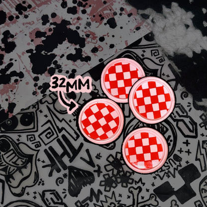 3x4" "ALL THE SMALL THINGS" mini disc sticker/ephemera/die cut storage