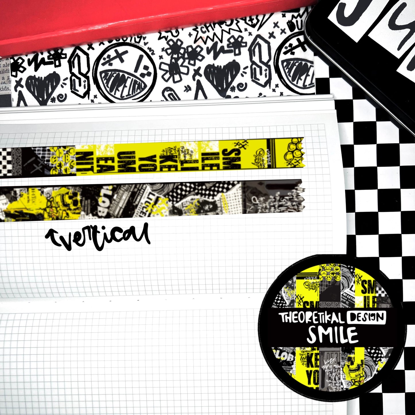 PREORDER smile washi bundle