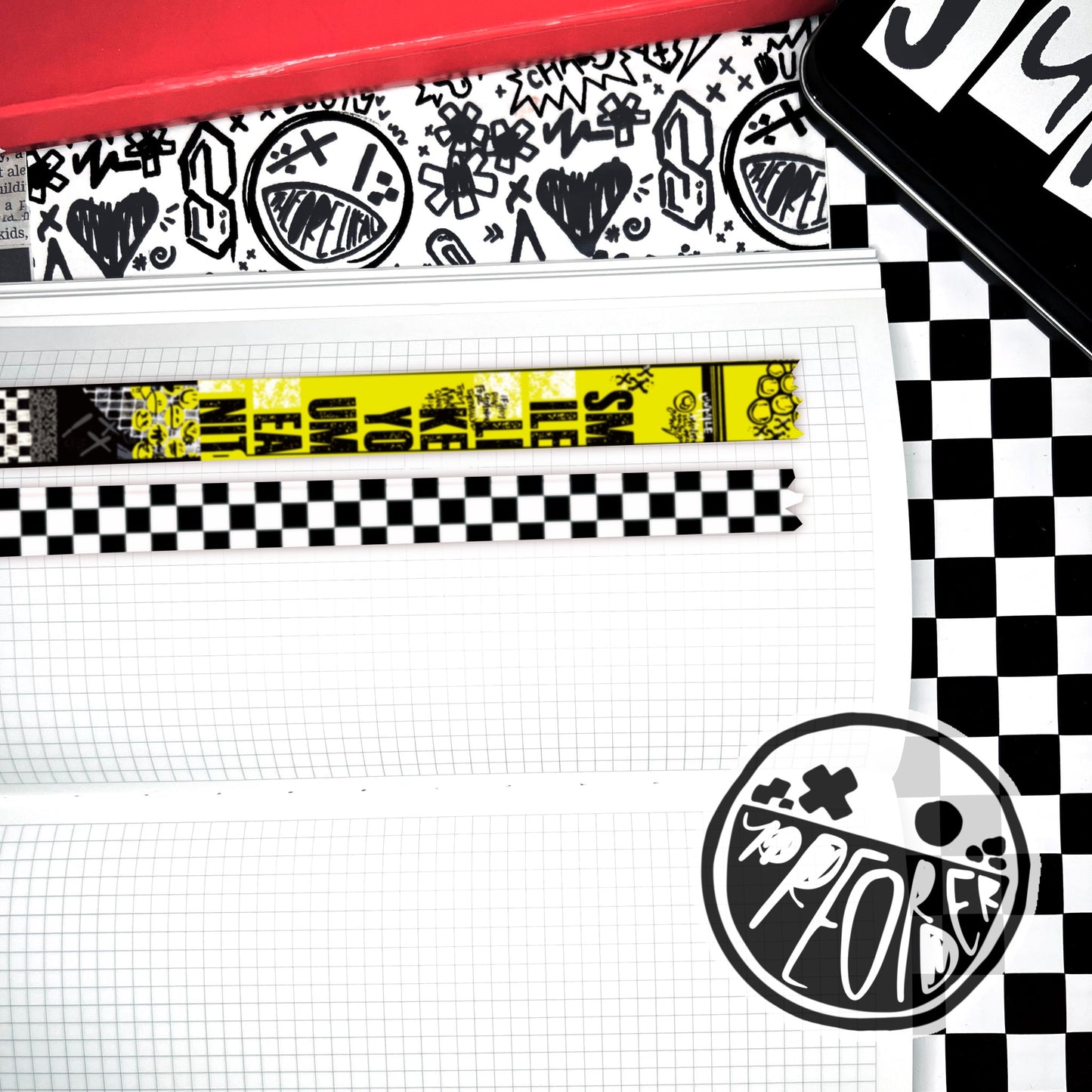 PREORDER smile washi bundle