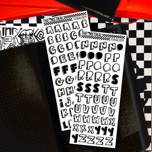 pencil alphabets